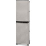 ARMADIO ARMADIETTO IN RESINA TUTTOPIANI 4 VANI CM. 50x39x172h ARTPLAST C50/172