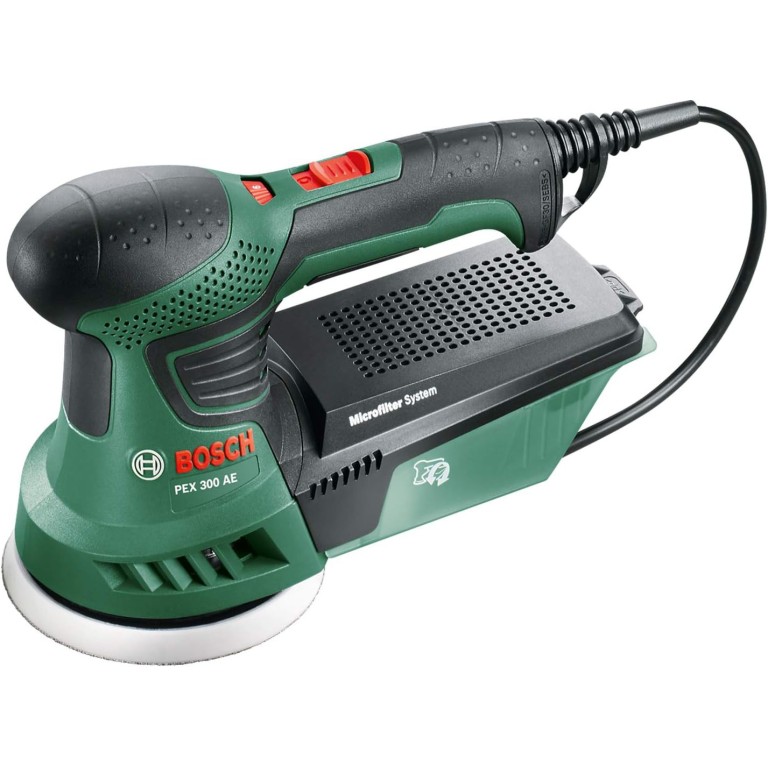 LEVIGATRICE ROTORBITALE BOSCH UNIVERSAL 270W PEX300AE NERO VERDE