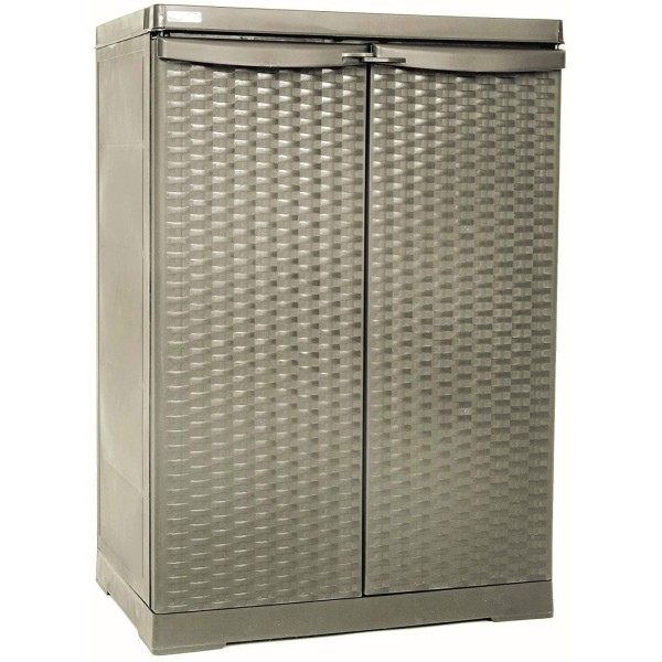 Armadio da Esterno Tortora Basso cm 65x45x91H