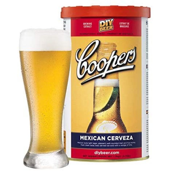 MALTO MEXICAN CERVEZA PER BIRRA COOPERS 1.7kg PER 23LT