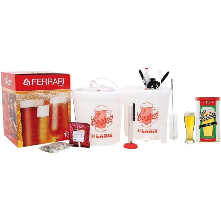 KIT FERMENTAZIONE LUSSO BIRRA ARTIGIANALE COOPERS MALTO