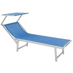 LETTINO POOL CM. 64X184X38H BLU