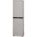 ARMADIO ARMADIETTO IN RESINA PORTASCOPE CM. 50x39x172h ARTPLAST C50/172PS