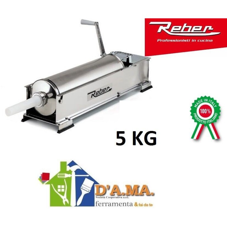 INSACCATRICE PROFESSIONALE REBER INOX 5KG