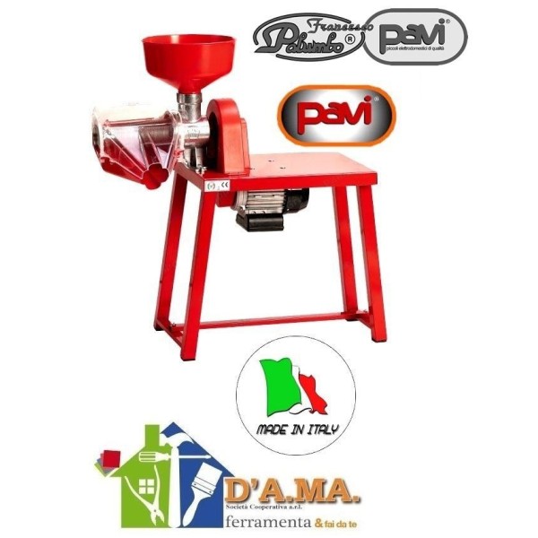 SPREMIPOMODORI PASSAPOMODORI ELETTRICO 0.5HP 330W BANCO