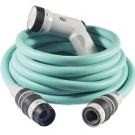 FITT IKON 15m Tubo Irrigazione Giardino Estensibile ACQUAMARINE