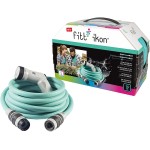 FITT IKON 15m Tubo Irrigazione Giardino Estensibile ACQUAMARINE