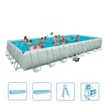 Piscina fuori terra rettangolare BESTWAY 956X488X132cm pompa a sabbia