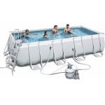 Piscina fuori terra rettangolare BESTWAY 549X274X122cm pompa a sabbia