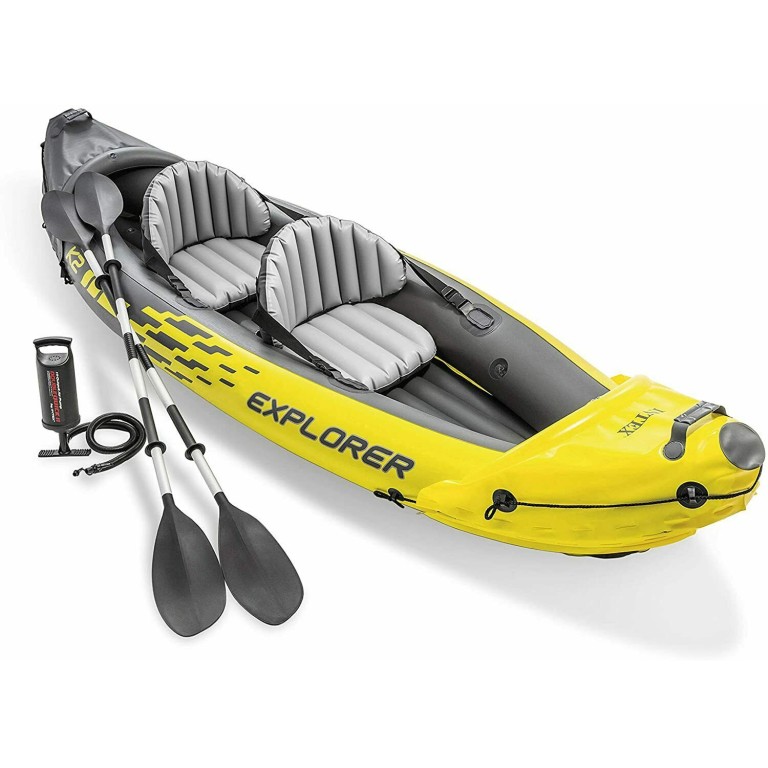 Canoa Intex Canotto Explorer K2 con Remi