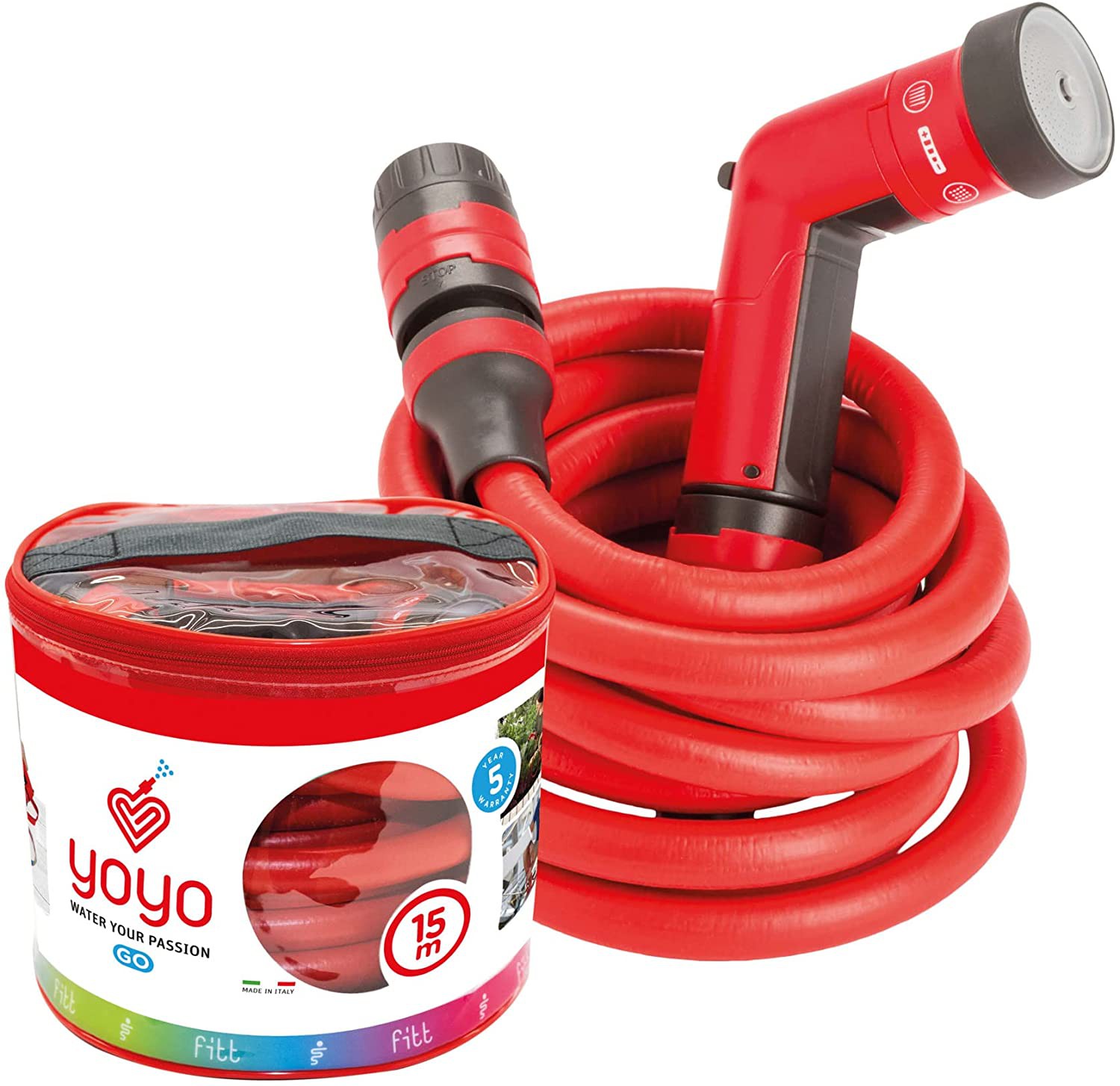 TUBO ESTENSIBILE PER INNAFFIARE " YOYO "MT.15 TUBO ESTENSIBILE PER INNAFFIARE " YOYO "MT.15