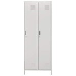 ARMADIO IRON ARMADIETTO SPOGLIATOIO 2 POSTI 68,5X34X180H CM