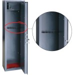 Armadio Portafucili 7 Posti Fuciliera Blindato In Acciaio Con Cassetto Utilia