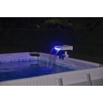 Bestway Flowclear Cascata LED Rilassante Bianco