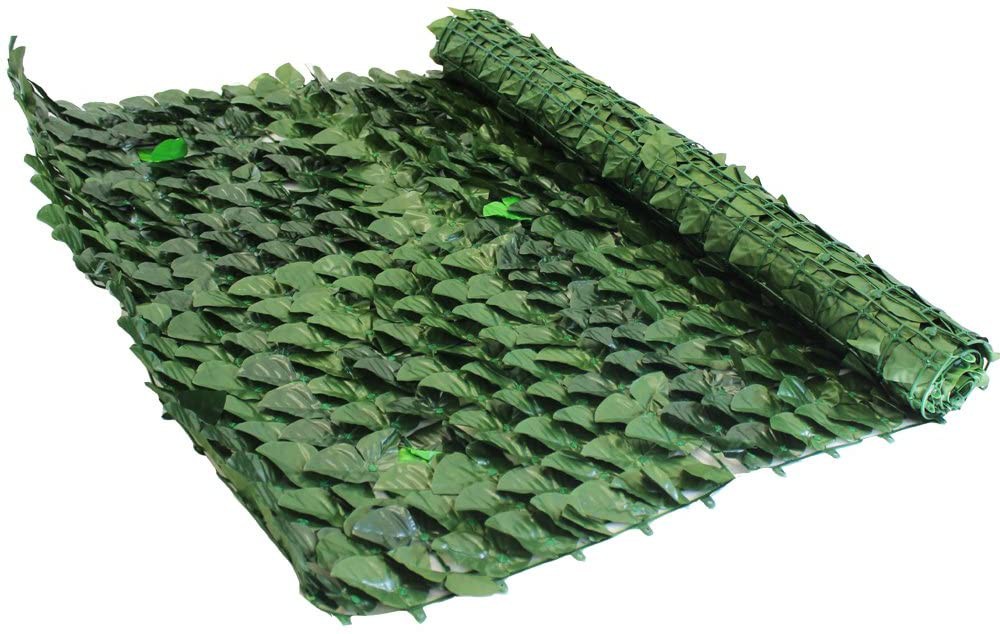 SIEPE SINTETICA FOGLIE EDERA EVERGREEN 1X20MT SIEPE SINTETICA FOGLIE EDERA EVERGREEN 1X20MT