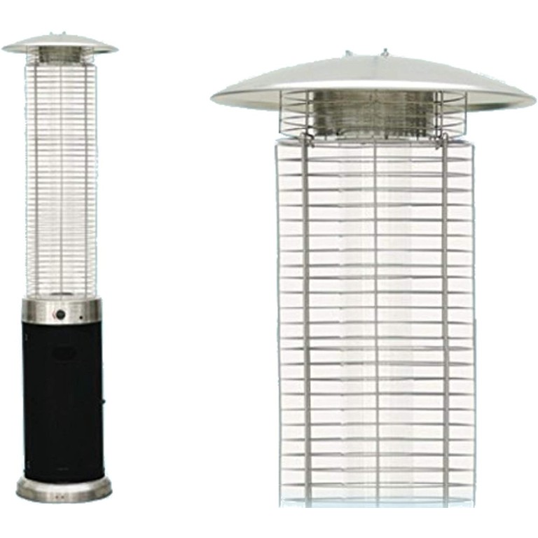 Stufa a piramide Termopatio Fungo gas Niklas Fuoco Vivo 13 Kw mq 25