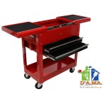 CARRELLO PORTA UTENSILI CON PIANO SCORREVOLE A 2 CASSETTI TC310