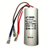 Condensatore a 3 fili ricambio paranco l'europea tiratutto per TT 125-12,5 mF + 3,5 mF