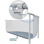Intex PISCINA RETTANGOLARE ULTRA XTR FRAME CON POMPA A SABBIA cm. 549x274x132 h