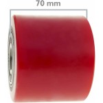 Ruota Rullo Transpallet con cuscinetti a sfera in Acciaio misura mm 80x70 (1pz)