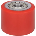 Ruota Rullo Transpallet con cuscinetti a sfera in Acciaio misura mm 80x90 (1pz)