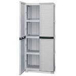 ARMADIO RESINA TUTTOPIANI 4 RIPIANI PVC PER ESTERNO 70x39x172H ARTPLAST C70/172