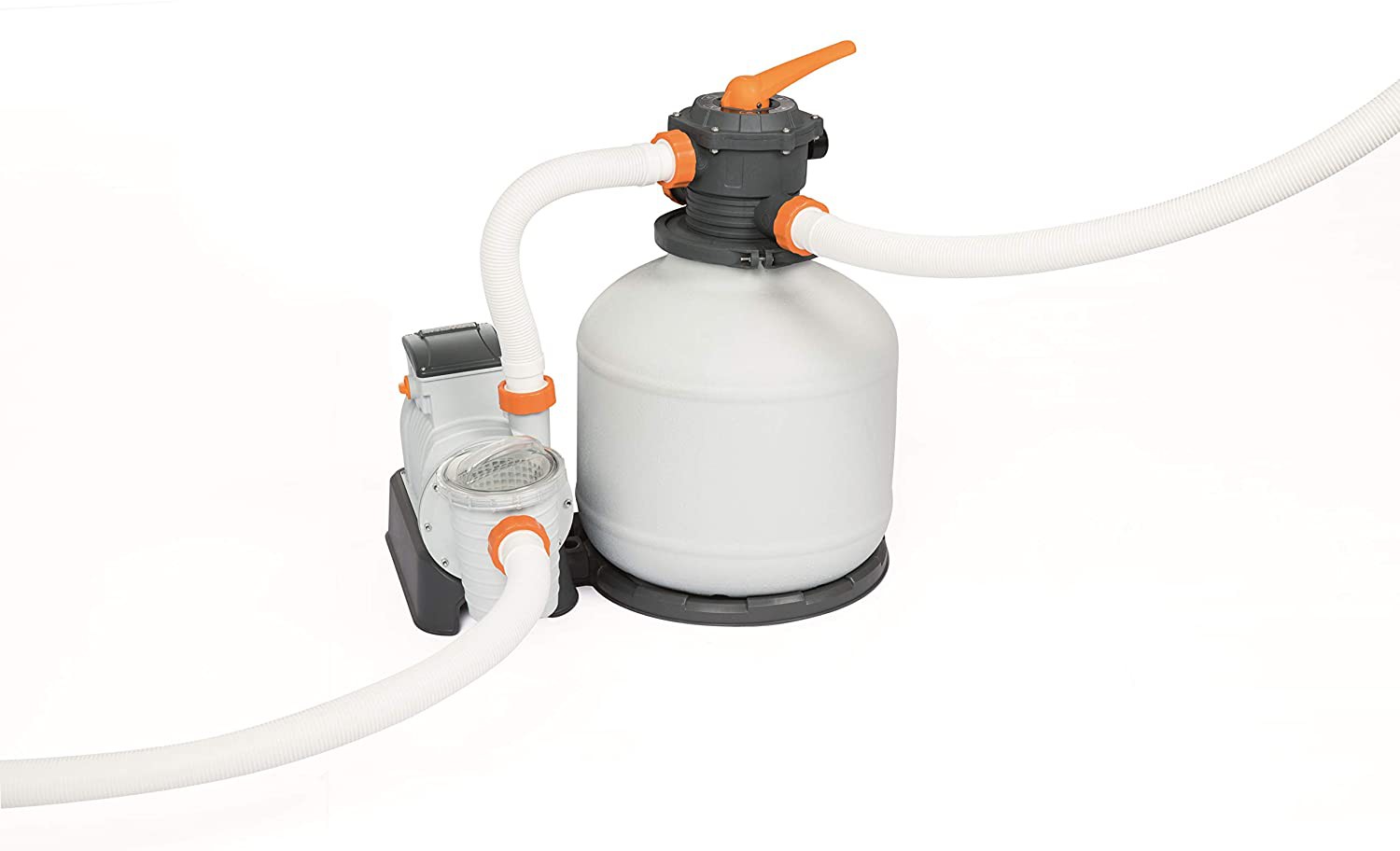 Bestway Pompa di Filtraggio a Sabbia Flowclear 58486, Portata 9.800 L/H per Piscine Fuori Terra Bestway Pompa di Filtraggio a Sabbia Flowclear 58486, Portata 9.800 L/H per Piscine Fuori Terra