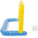 Bestway 52123 - Porta Galleggiante Water Polo con Palla, Giallo, 137 x 66 cm