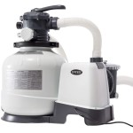 Intex 26648 Pompa a Sabbia - Flusso Acqua: 10.500 l/h, Flusso Sistema: 8.000 l/h