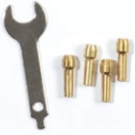 RIBIMEX PROMKIT301 Kit mini trapano in valigetta, 300 Pezzi, per modellismo