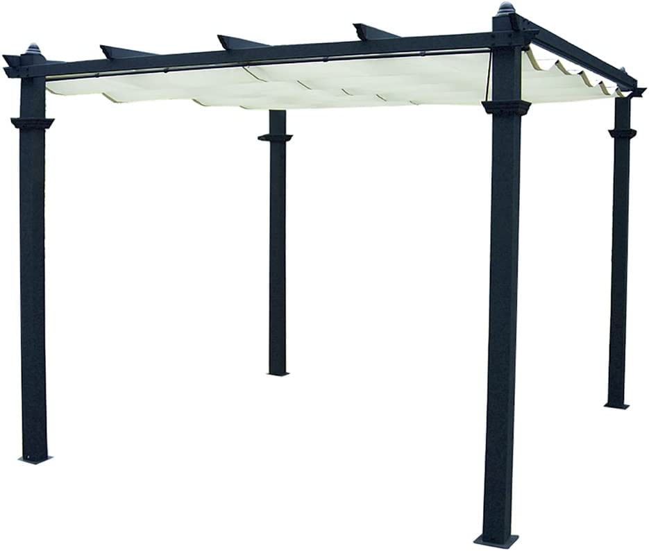 GAZEBO ILLINOIS 3x4MT COLORE ECRU' GAZEBO ILLINOIS 3x4MT COLORE ECRU'