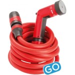 TUBO POMPA ESTENSIBILE DA GIARDINO YOYO 10 MT CON RACCORDI E LANCIA
