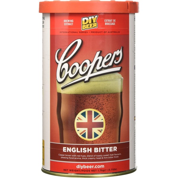 MALTO ENGLISH BITTER PER KIT BIRRA COOPERS 1.7kg PER PRODURRE 23LT