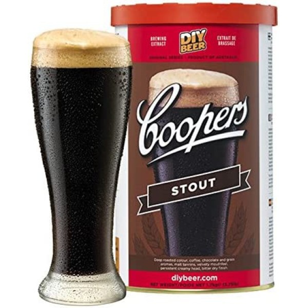 MALTO STOUT PER KIT BIRRA COOPERS 1.7kg PER PRODURRE 23LT