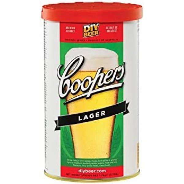 MALTO LAGER PER KIT BIRRA COOPERS 1.7kg PER PRODURRE 23LT