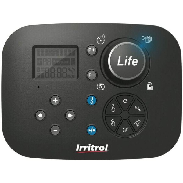 Programmatore Centralina Irrigazione 4 Stazioni Trasformatore IRRITROL Life-4