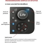 Programmatore Centralina Irrigazione 4 Stazioni Trasformatore IRRITROL Life-4