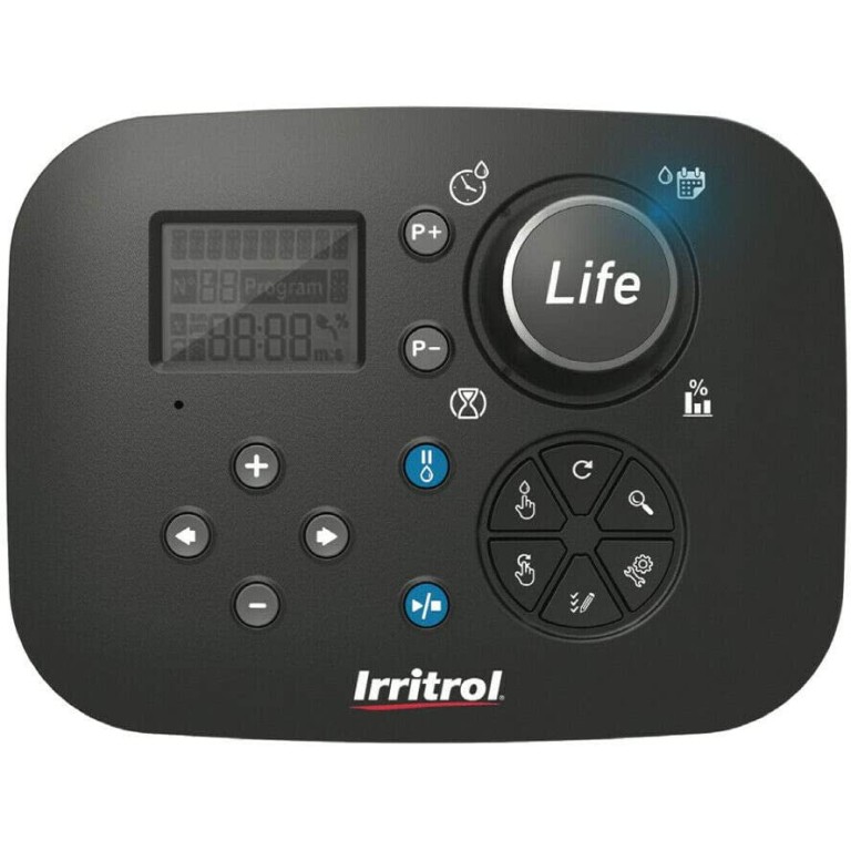 Programmatore Centralina Irrigazione 8 Stazioni Trasformatore IRRITROL Life-8