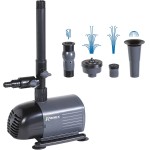 RIBIMEX PRPF50 Pompa fontana con 4 getti diversi 50W