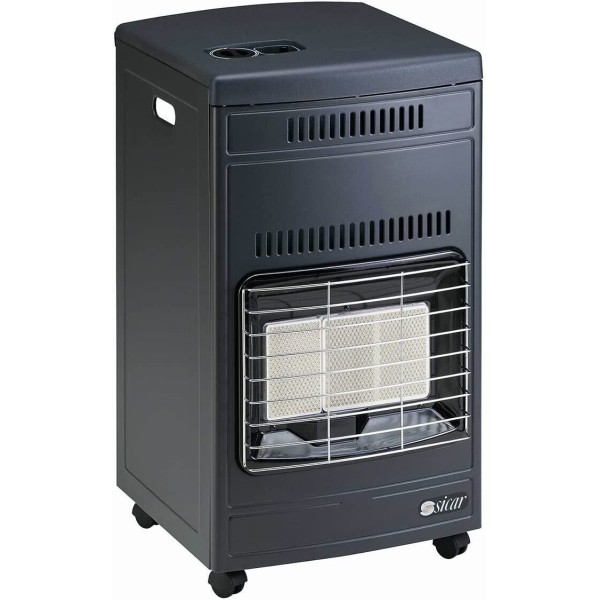 Sicar Euro 92T Stufa Infrarossi GPL Ventilata 4200W - Grigia