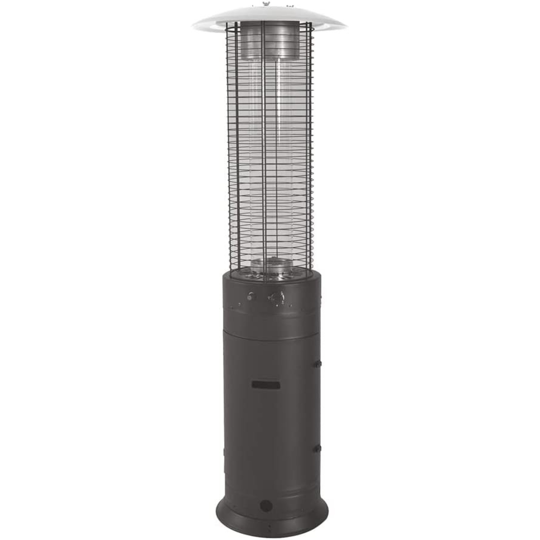 Stufa a Gas MAURER BAHIA Esterno cilindrica 186 cm. con Ruote - 11000 Watt