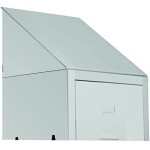 TETTO INCLINATO PER SPOGLIATOIO 1 POSTO CM.36X34