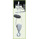 Ribimex PE495/990C Paranco Elettrico, 495/990 Kg, 1600 W, fune 12 m