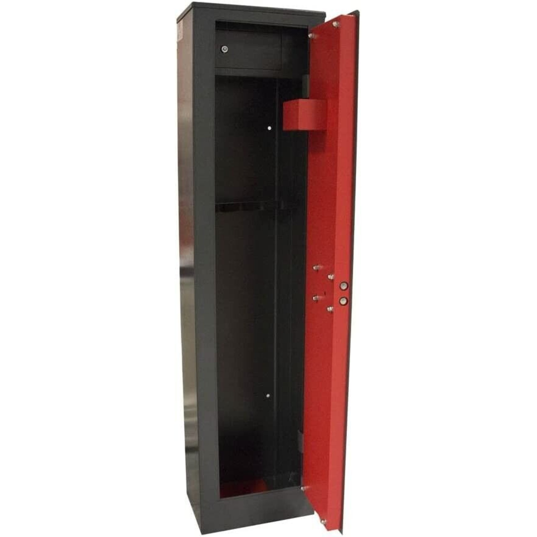 Armadio Portafucili UNIKO Fuciliera 5 posti Con Tesoretto cm 35x25x145h "KT-5T"