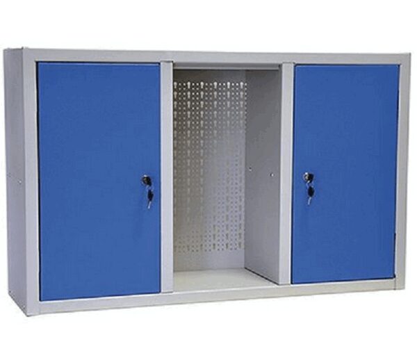 ARMADIO PORTAUTENSILI 2 ANTE IN LAMIERA cm 24x100x60h PROMETAL