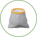 Ribimex PRCEN011/HEPA Filtro HEPA Per 18L per ceneri fredde e CENETOP PRO GIALLO