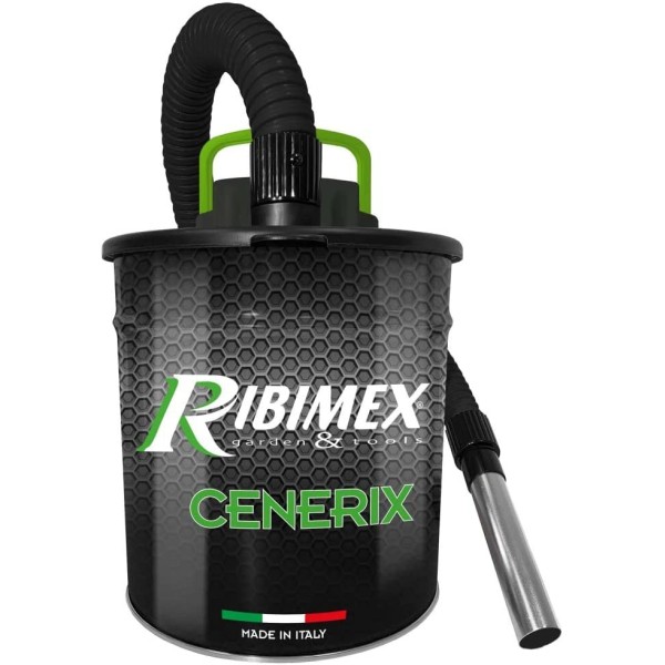 RIBIMEX - Aspiracenere elettrico Cenerix, 18 L, 1200 W - PRCEN008/1200