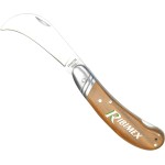 Ribimex PRCGREF Coltello per Innesto, Manico in Frassino, Marrone