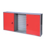 Armadio portautensili in metallo due ante Ribimex Modello PRPMRA2P cm 120x20x60,5h - immagine 3