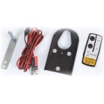 Ribimex Pe12V/T Verricello Elettrico 12 V Telecomandato, ‎Nero, ‎36x28.5x25 cm